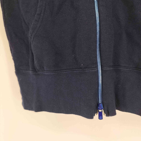 ループウィラー LOOPWHEELER メタリックジップ パーカー レディース  S